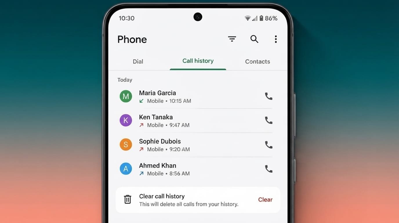 How to Clear Call History on Android: A Simple Step-by-Step Guide