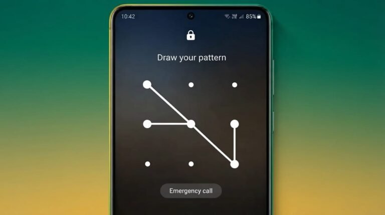 How to Use Pattern Lock Screen – Time Password App